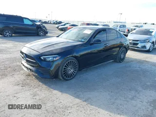 2023 Mercedes-Benz C 300 with VIN W1KAF4GB6PR106658, listed as a IAAI auction lot 40964845 with 29,552 mi miles and . Bid and sale history available at DreamBid. Image 18.