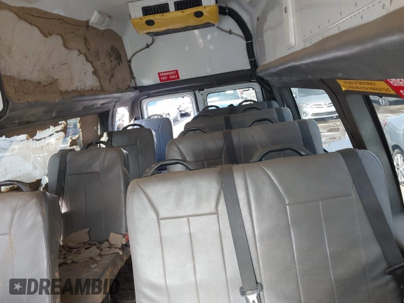 2013 Ford Econoline Cargo Super Duty Commercial with VIN 1FTDS3EL3DDB26190, listed as a IAAI auction lot 40983176 with Not provided miles and . Bid and sale history available at DreamBid. Image 8.