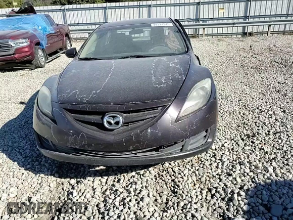 2011 Mazda Mazda6 i Sport with VIN 1YVHZ8BH9B5M22567, listed as a Copart auction lot 89324945 with 0 mi miles and Salvage Title. Bid and sale history available at carsss.com. Image 10.