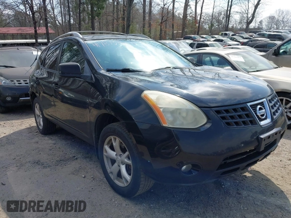 2008 Nissan Rogue SL with VIN JN8AS58V48W114611, listed as a IAAI auction lot 41789373 with 208,956 mi miles and . Bid and sale history available at DreamBid. Image 1.