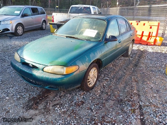 1998 Ford Escort SE with VIN 1FAFP13P5WW206804, listed as a IAAI auction lot 41759354 with 158749 miles. Bid and sale history available at carsss.com. Image 2.