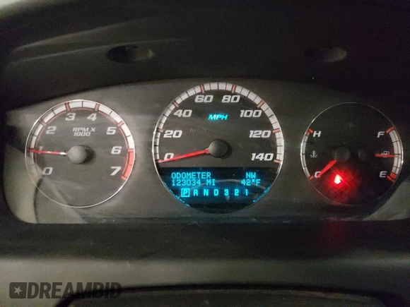 2006 Chevrolet Impala SS with VIN 2G1WD58C769141794, listed as a Copart auction lot 87957155 with 123,034 mi miles and Salvage Title. Bid and sale history available at DreamBid. Image 9.