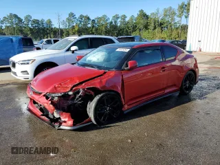 2016 Scion tC with VIN JTKJF5C78GJ025718, listed as a Copart auction lot 75529254 with 0 mi miles and Salvage Title. Bid and sale history available at carsss.com. Image 1.