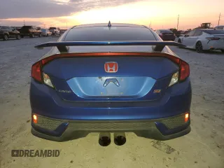 2017 Honda Civic Si with VIN 2HGFC3A55HH754856, listed as a Copart auction lot 46654685 with 149,588 mi miles and Salvage Title. Bid and sale history available at DreamBid. Image 6.