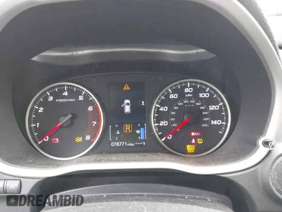 2020 Mitsubishi Eclipse Cross ES with VIN JA4AS3AA5LZ016857, listed as a IAAI auction lot 41650782 with 78,771 mi miles and . Bid and sale history available at DreamBid. Image 7.