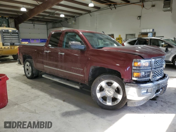 2014 Chevrolet Silverado 1500 LTZ with VIN 1GCVKSEC5EZ226648, listed as a Copart auction lot 88331005 with 156,307 mi miles and Salvage Title. Bid and sale history available at DreamBid. Image 4.