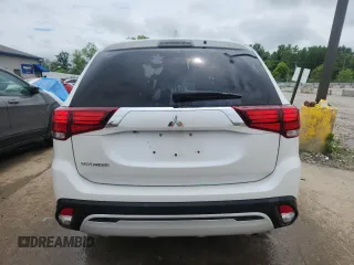 2020 Mitsubishi Outlander ES with VIN JA4AD2A32LZ046985, listed as a Copart auction lot 60805545 with 59,223 mi miles and Salvage title. Bid and sale history available at DreamBid. Image 6.