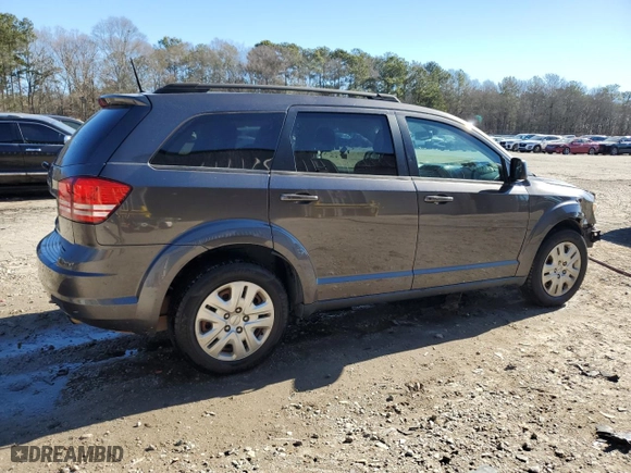 2019 Dodge Journey SE Value Pkg with VIN 3C4PDCAB7KT747038, listed as a Copart auction lot 87844425 with 118,019 mi miles and Salvage Title. Bid and sale history available at carsss.com. Image 3.