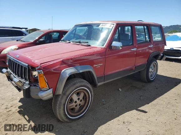 1992 Jeep Cherokee with VIN 1J4FJ58S0NL140995, listed as a Copart auction lot 56705875 with 253,657 mi miles and Salvage title. Bid and sale history available at DreamBid. Image 1.