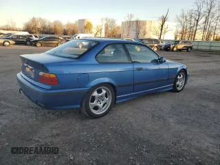 1997 BMW 3 Series M3 with VIN WBSBG9320VEY75541, listed as a Copart auction lot 79728994 with 239,494 mi miles and Salvage Title. Bid and sale history available at carsss.com. Image 3.