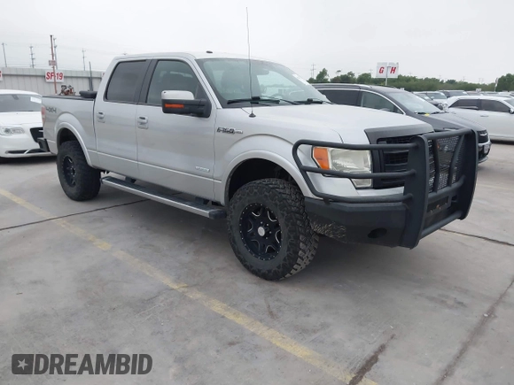 2012 Ford F-150 XL with VIN 1FTFW1ET3CKD61250, listed as a IAAI auction lot 42157714 with 256,720 mi miles and . Bid and sale history available at DreamBid. Image 1.