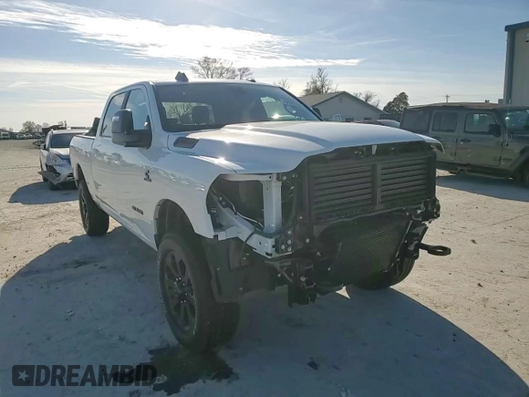 2024 Ram 2500 Big Horn with VIN 3C6UR5DL9RG270238, listed as a Copart auction lot 84895504 with 1,337 mi miles and Salvage title. Bid and sale history available at DreamBid. Image 10.