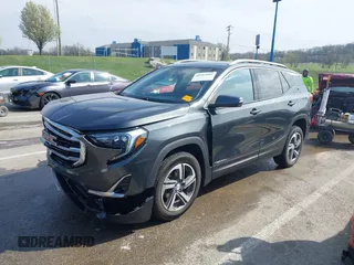 2019 GMC Terrain SLT with VIN 3GKALPEV5KL164461, listed as a IAAI auction lot 41913085 with 108,532 mi miles. Bid and sale history available at carsss.com. Image 2.