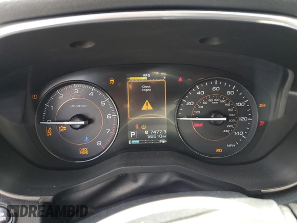 2020 Subaru Crosstrek Premium with VIN JF2GTAEC0L8251316, listed as a Copart auction lot 60852665 with 56,610 mi miles and Salvage title. Bid and sale history available at DreamBid. Image 9.