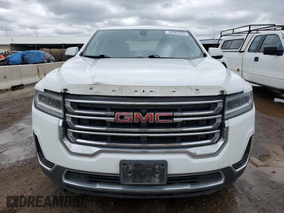 2021 GMC Acadia SLE with VIN 1GKKNKLAXMZ160810, listed as a Copart auction lot 58983335 with 112,006 mi miles and Clean title. Bid and sale history available at DreamBid. Image 5.