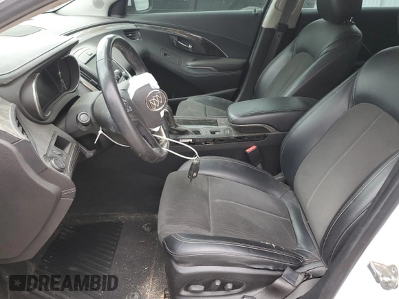 2014 Buick LaCrosse with VIN 1G4GA5GRXEF176101, listed as a Copart auction lot 56921125 with 144,777 mi miles and Salvage title. Bid and sale history available at DreamBid. Image 7.