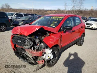 2020 Ford EcoSport S with VIN MAJ6S3FL5LC319202, listed as a Copart auction lot 42954155 with 19,971 mi miles and Non Repairable. Bid and sale history available at DreamBid. Image 2.