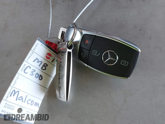 2019 Mercedes-Benz C 300 with VIN WDDWK8DB0KF776651, listed as a IAAI auction lot 42509259 with 28,061 mi miles and . Bid and sale history available at DreamBid. Image 11.