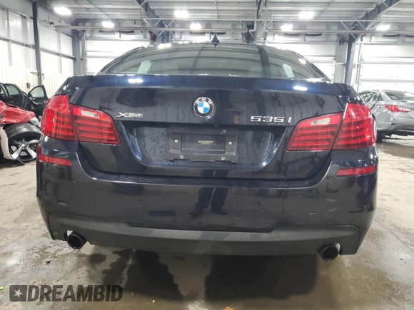 2014 BMW 5 Series 535i xDrive с VIN WBA5B3C55ED293156, выставлен на аукционе Copart как лот 57638825 с пробегом 98 438 миль миль и Списание • Salvage title. История ставок и продаж доступна на DreamBid. Изображение 6.