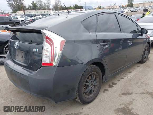 2014 Toyota Prius Four with VIN JTDKN3DU9E0389706, listed as a IAAI auction lot 42068067 with 278,910 mi miles. Bid and sale history available at carsss.com. Image 4.