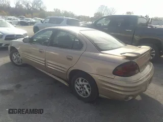 2002 Pontiac Grand Am SE1 with VIN 1G2NF52F72C153984, listed as a IAAI auction lot 34748304 with Not provided miles and . Bid and sale history available at DreamBid. Image 3.
