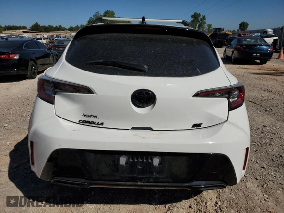 2022 Toyota Corolla Hatchback SE with VIN JTND4MBE5N3189994, listed as a Copart auction lot 68361523 with 22,038 mi miles and Salvage Title. Bid and sale history available at carsss.com. Image 6.