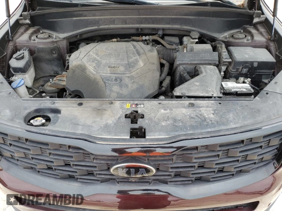 2021 Kia Telluride SX with VIN 5XYP5DHC2MG125149, listed as a Copart auction lot 59858365 with 180,174 mi miles and Clean title. Bid and sale history available at DreamBid. Image 12.