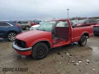 1998 Chevrolet S-10 with VIN 1GCCS14X9WK162503, listed as a Copart auction lot 81300144 with 0 mi miles and Non Repairable. Bid and sale history available at carsss.com. Image 1.