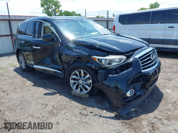 2015 Infiniti QX60 z VIN 5N1AL0MM3FC501878, wystawiony jako IAAI lot #42539150 z przebiegiem 224 239 mil mil oraz . Historia ofert i sprzedaży dostępna na DreamBid. Obrazek 1.