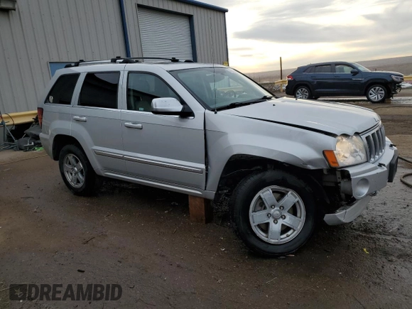 2006 Jeep Grand Cherokee Overland with VIN 1J8HR68226C307087, listed as a Copart auction lot 41464125 with 269,343 mi miles and Salvage title. Bid and sale history available at DreamBid. Image 4.