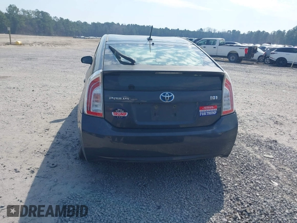 2013 Toyota Prius One with VIN JTDKN3DU1D5634256, listed as a IAAI auction lot 41695971 with 251,165 mi miles. Bid and sale history available at carsss.com. Image 16.