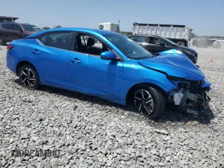 2024 Nissan Sentra SV with VIN 3N1AB8CV0RY346589, listed as a Copart auction lot 54516365 with 28,292 mi miles and Salvage Title. Bid and sale history available at carsss.com. Image 4.