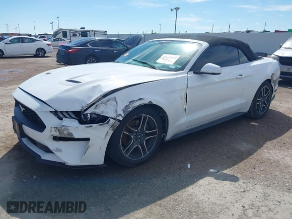 2018 Ford Mustang EcoBoost Premium with VIN 1FATP8UH0J5145296, listed as a IAAI auction lot 41639944 with 72,430 mi miles and . Bid and sale history available at carsss.com. Image 17.