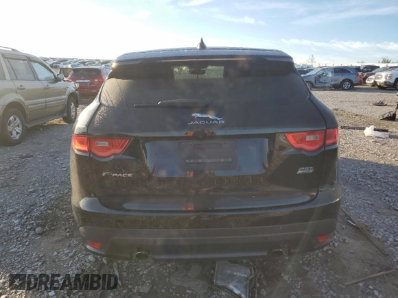 2020 Jaguar F-Pace 25t with VIN SADCS2FX6LA645603, listed as a Copart auction lot 79838844 with 104,518 mi miles and Non repairable. Bid and sale history available at DreamBid. Image 6.
