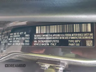 2019 Jeep Renegade Latitude z VIN ZACNJABBXKPJ76703, wystawiony jako IAAI lot #42151566 z przebiegiem 91 372 mil mil oraz . Historia ofert i sprzedaży dostępna na DreamBid. Obrazek 9.