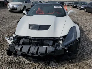 2016 Chevrolet Corvette Z06 3LZ with VIN 1G1YU2D67G5605043, listed as a Copart auction lot 46033445 with 0 mi miles and Salvage Title. Bid and sale history available at carsss.com. Image 5.