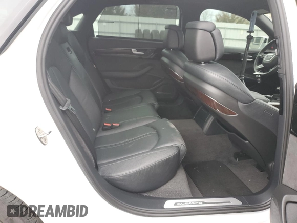 2018 Audi A8 with VIN WAU44AFD9JN000764, listed as a Copart auction lot 43721224 with 58,686 mi miles and . Bid and sale history available at DreamBid. Image 11.