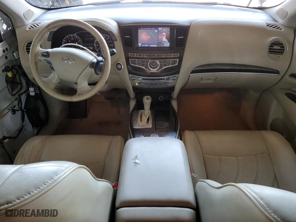 2014 Infiniti QX60 with VIN 5N1AL0MNXEC507359, listed as a Copart auction lot 50095575 with 171,094 mi miles and Salvage Title. Bid and sale history available at carsss.com. Image 8.