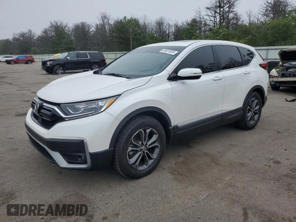 2020 Honda CR-V with VIN NY77515, listed as a Copart auction lot 55451825 with 32,672 mi miles and Salvage title. Bid and sale history available at DreamBid. Image 1.