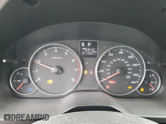 2013 Subaru Outback Premium z VIN 4S4BRCCC2D3240463, wystawiony jako Copart lot #53170745 z przebiegiem 107 462 mil mil oraz Szkoda całkowita • Salvage title. Historia ofert i sprzedaży dostępna na DreamBid. Obrazek 9.