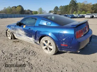 2008 Ford Mustang GT Deluxe with VIN 1ZVHT82H885175507, listed as a Copart auction lot 50826835 with 134,605 mi miles and Salvage Title. Bid and sale history available at carsss.com. Image 2.