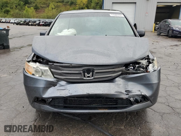 2012 Honda Odyssey EX-L with VIN 5FNRL5H64CB035196, listed as a Copart auction lot 71566704 with 243,529 mi miles and Salvage Title. Bid and sale history available at carsss.com. Image 5.