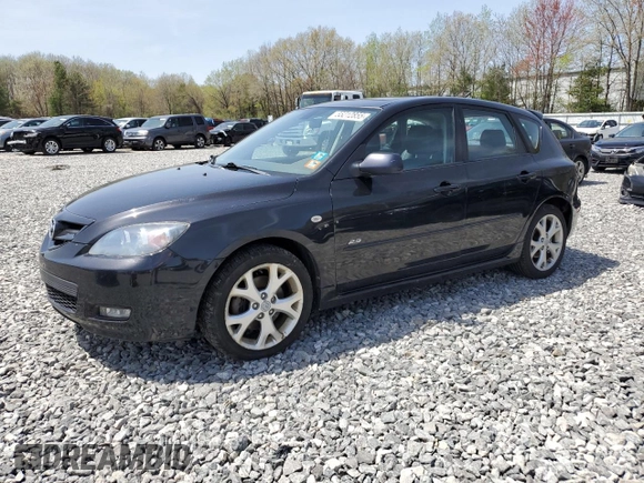 2008 Mazda 3 s GT *Ltd Avail* with VIN JM1BK344081818402, listed as a Copart auction lot 55212855 with 167,934 mi miles and Clean Title. Bid and sale history available at carsss.com. Image 1.