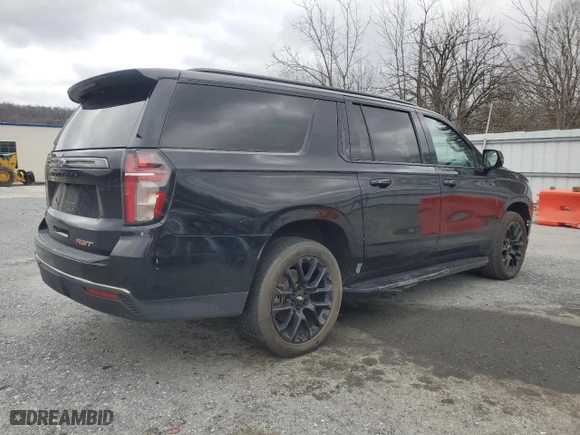 2022 Chevrolet Suburban RST with VIN 1GNSKEKD1NR120755, listed as a Copart auction lot 49420205 with 0 mi miles and Clean Title. Bid and sale history available at carsss.com. Image 3.