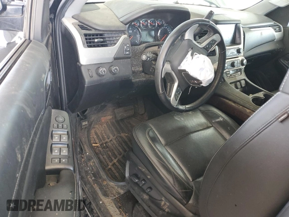 2019 GMC Yukon SLT with VIN 1GKS2BKCXKR108358, listed as a Copart auction lot 83765624 with 127,724 mi miles and Salvage Title. Bid and sale history available at carsss.com. Image 8.