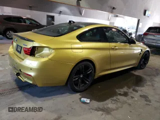 2015 BMW M4 with VIN WBS3R9C55FF708841, listed as a Copart auction lot 37322644 with 213,527 mi miles. Bid and sale history available at carsss.com. Image 3.