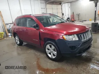 2012 Jeep Compass Sport with VIN 1C4NJCBB0CD640158, listed as a Copart auction lot 83050984 with 126,317 mi miles and Salvage Title. Bid and sale history available at carsss.com. Image 4.