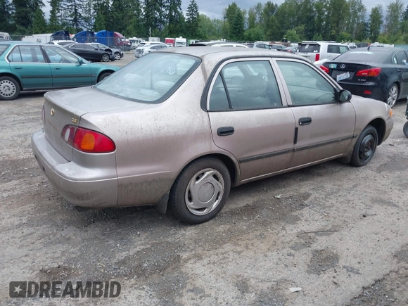 2000 Toyota Corolla VE with VIN 1NXBR12E5YZ366906, listed as a IAAI auction lot 42616850 with 134,976 mi miles and . Bid and sale history available at DreamBid. Image 4.