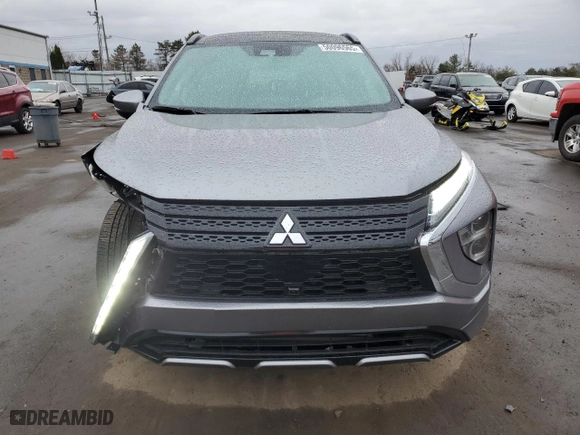 2022 Mitsubishi Eclipse Cross SE with VIN JA4ATWAA2NZ028417, listed as a Copart auction lot 50096565 with 25,618 mi miles and Salvage Title. Bid and sale history available at carsss.com. Image 5.