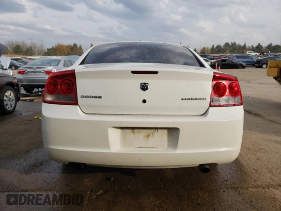 2009 Dodge Charger Police with VIN 2B3KA43T89H637831, listed as a Copart auction lot 78239144 with 123,053 mi miles and Salvage Title. Bid and sale history available at carsss.com. Image 6.